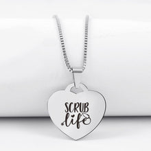 Today Only 60% Off 😍  Scrub Life👩🏼‍⚕️ Heart Pendant Necklace