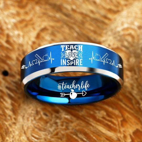 Today Only 60% Off 🍎  Free Bracelet W/Purch! Teach Love Inspire Ring