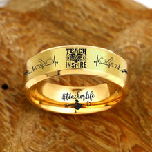 Today Only 60% Off 🍎  Free Bracelet W/Purch! Teach Love Inspire Ring