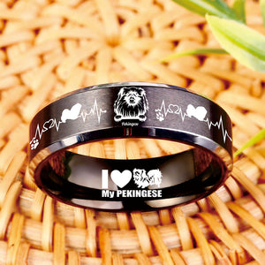 Today Only 60% Off 😍 FREE Bracelet w/ Purchase 🐕 Pekingese Lover Ring